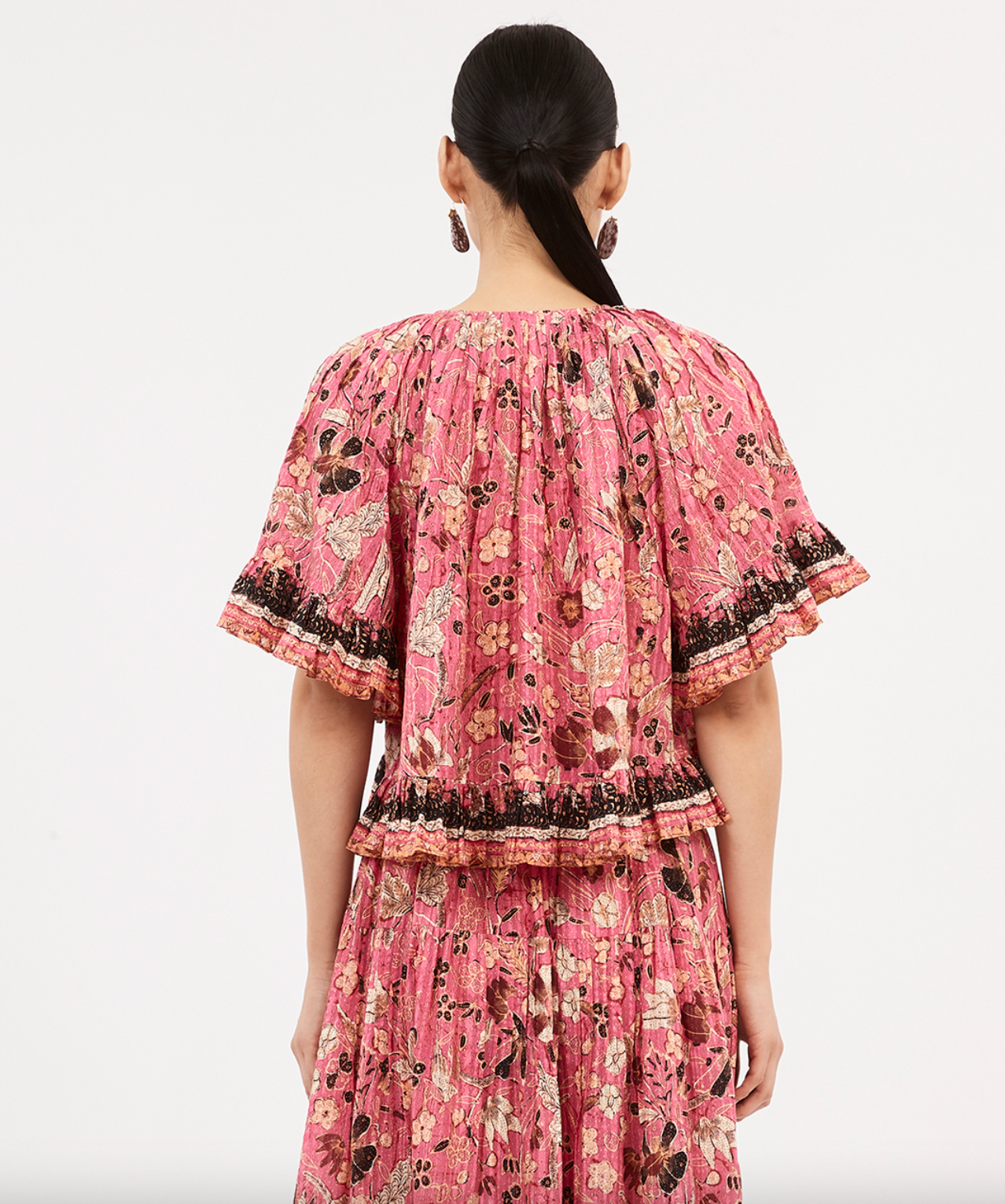 Alessia Top - Hollyhock by Ulla Johnson — alternate view