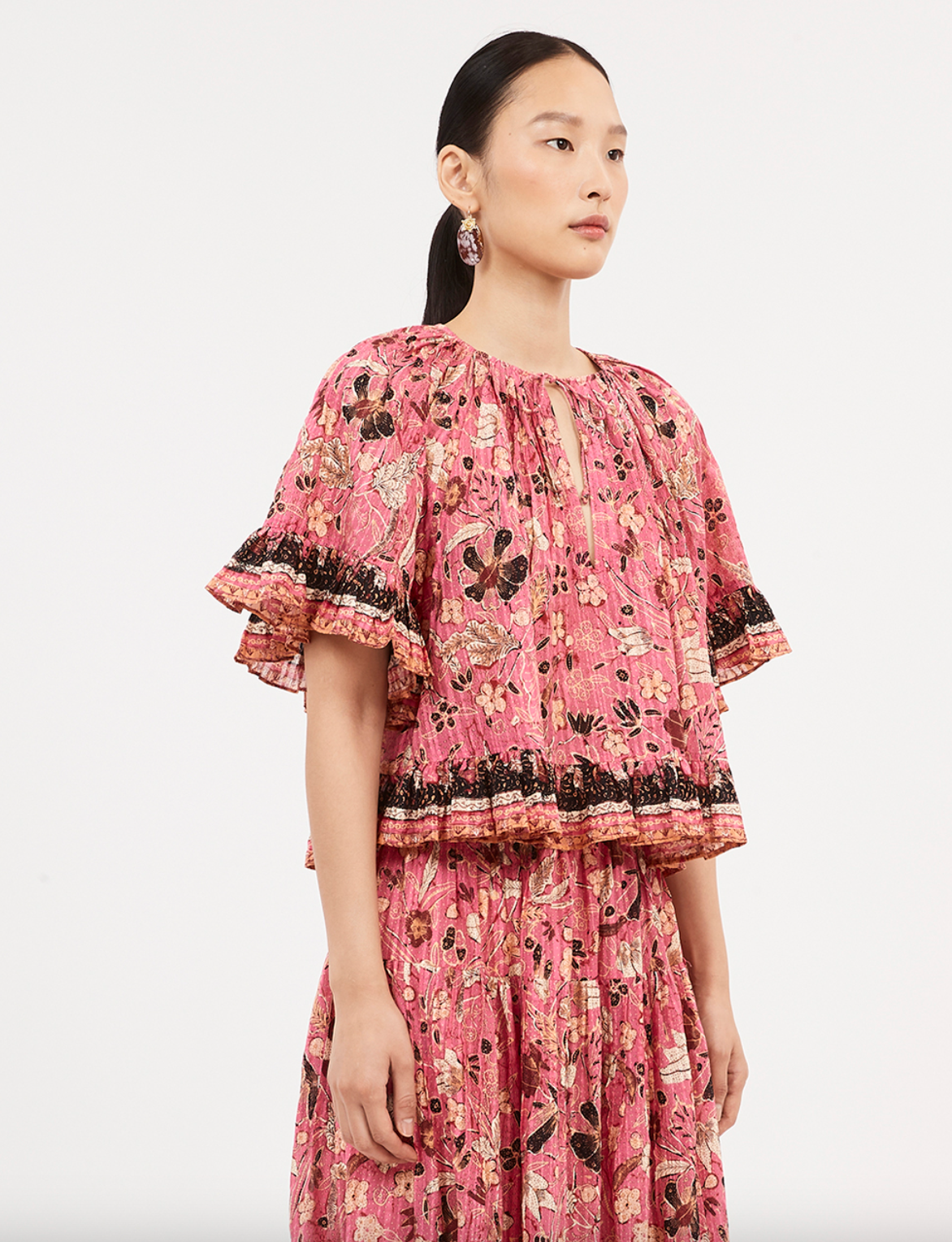 Alessia Top - Hollyhock by Ulla Johnson — view 4