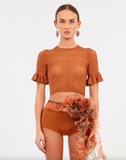 Patti Top - Bronze by Ulla Johnson | 25 South Boutiques