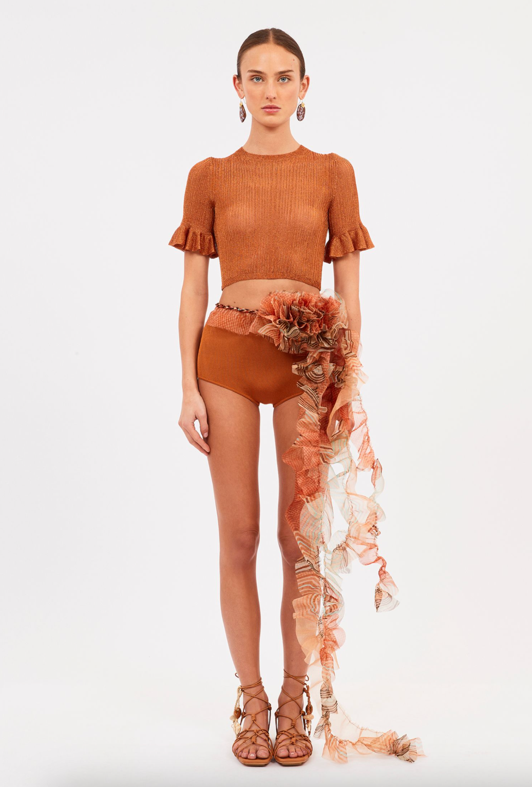 Patti Top - Bronze by Ulla Johnson — alternate view