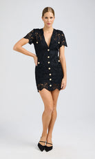 Anne Lace Dress - Black by Generation Love | 25 South Boutiques