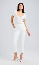 Tula Crepe Pants - White by Generation Love | 25 South Boutiques
