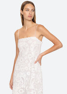 Lovina Slip Dress - Cream by Sea NY — alternate view