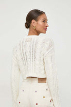 Knitted Cardigan - Snow by Twinset — alternate view
