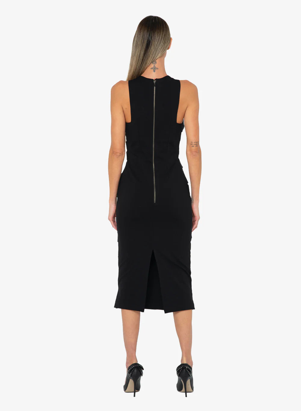 Brice Dress - Black by Just Bee Queen — alternate view