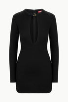 Astor Dress - Black by STAUD — view 5