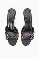 Brigitte Mule - Black Woven by STAUD — view 5