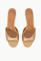 Brigitte Mule - Satin Camel by STAUD — view 5