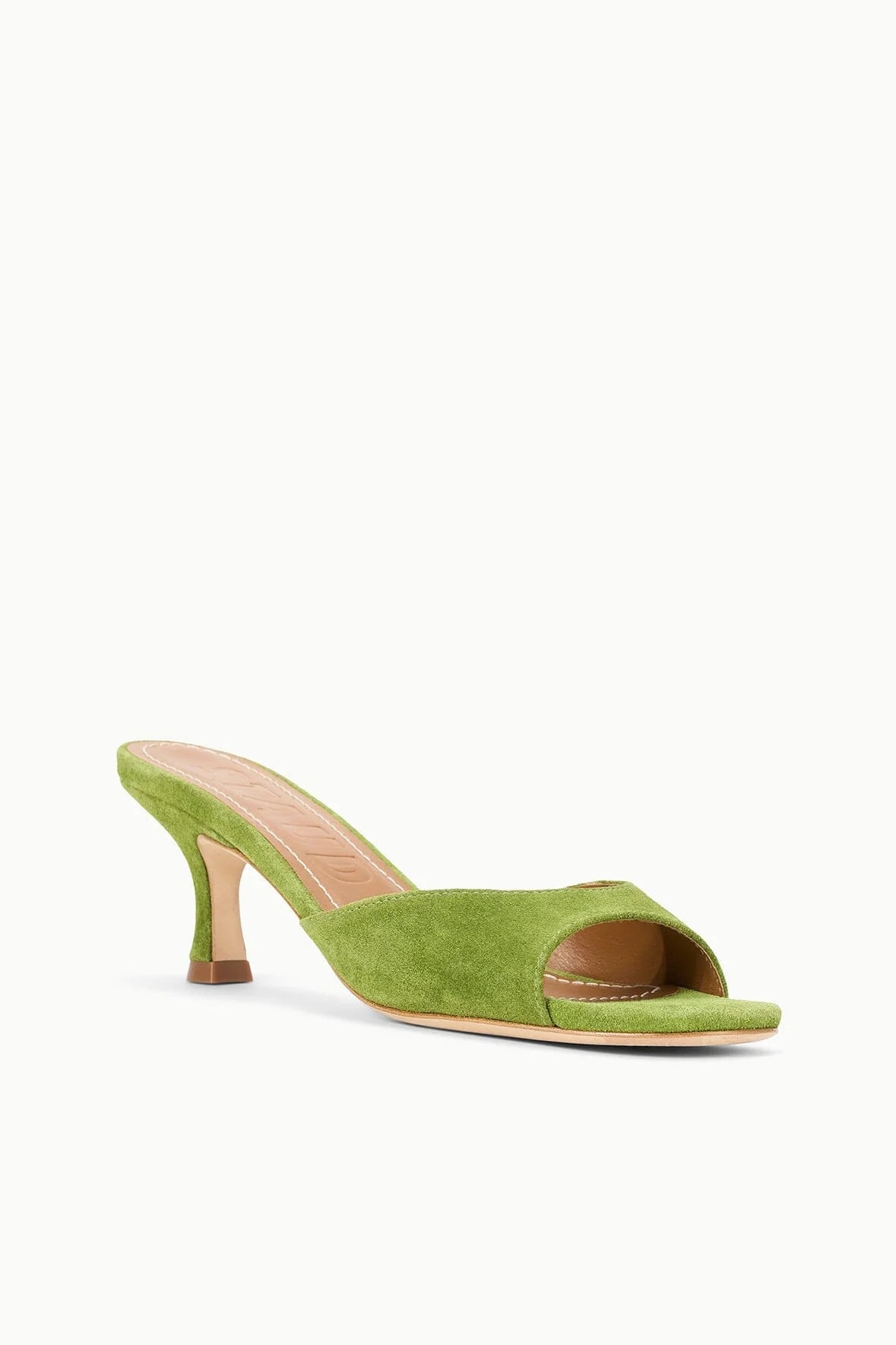Brigitte Mule - Meadow Suede by STAUD — view 3