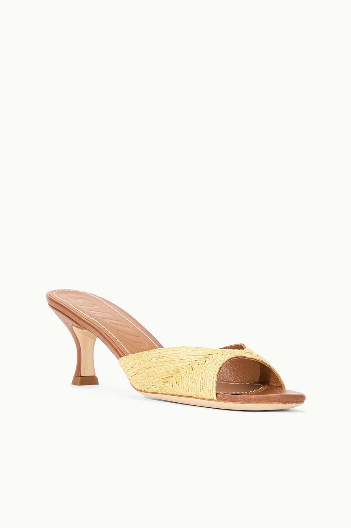 Brigitte Mule - Natural Raffia by STAUD — alternate view