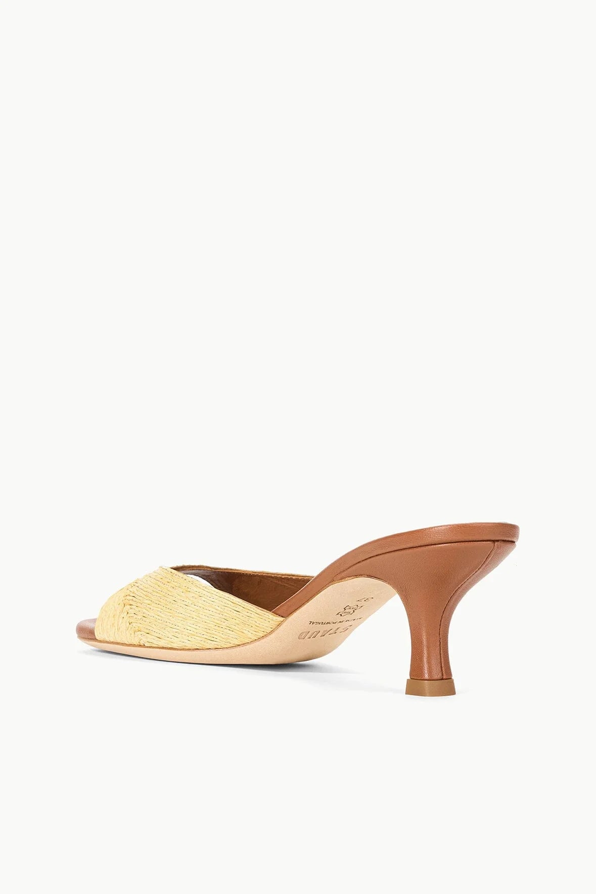 Brigitte Mule - Natural Raffia by STAUD — view 3