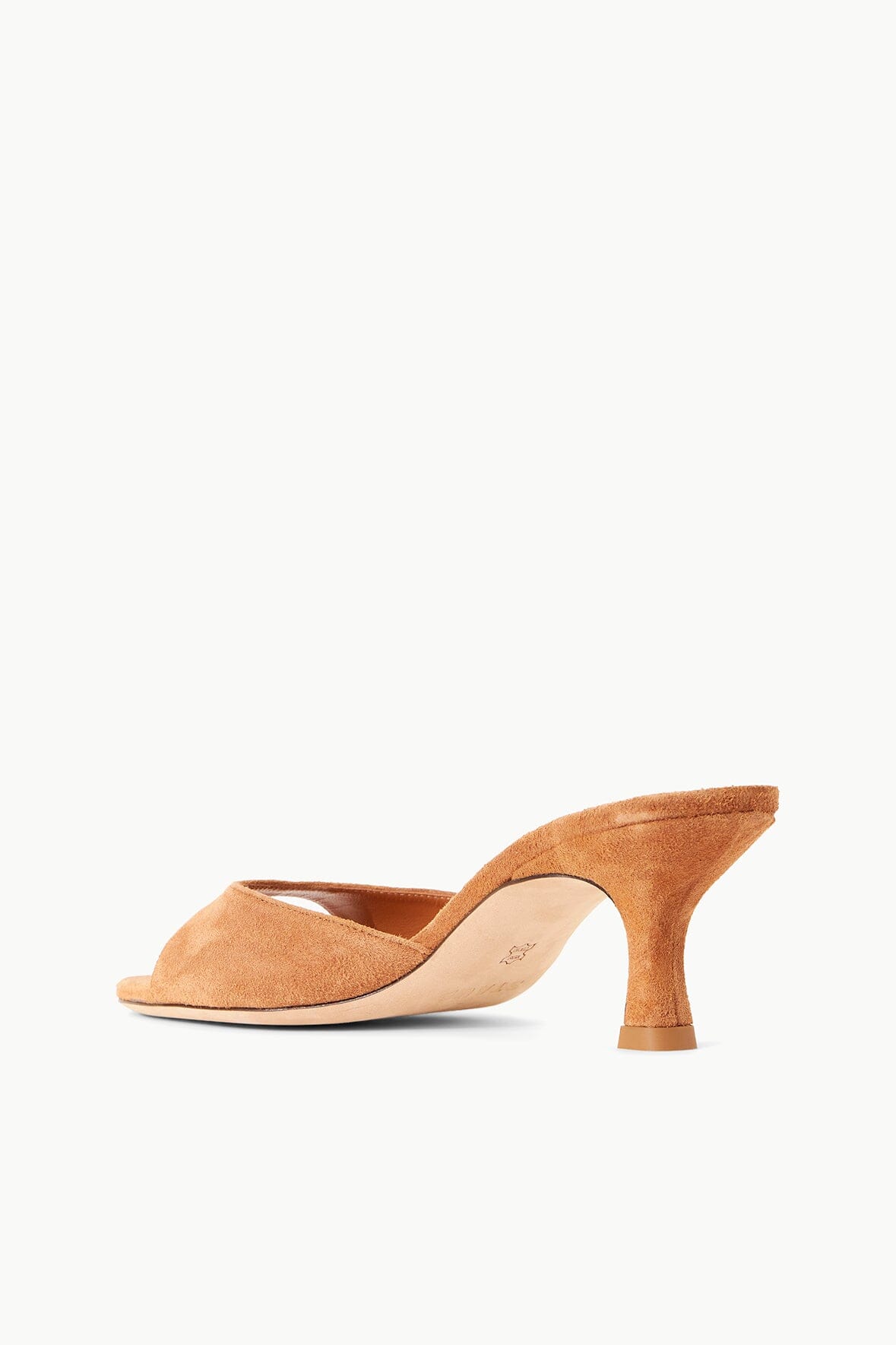 Brigitte Mule - Tan Suede by STAUD — view 4