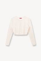 Deanna Sweater Cardigan - Creme by STAUD — view 4