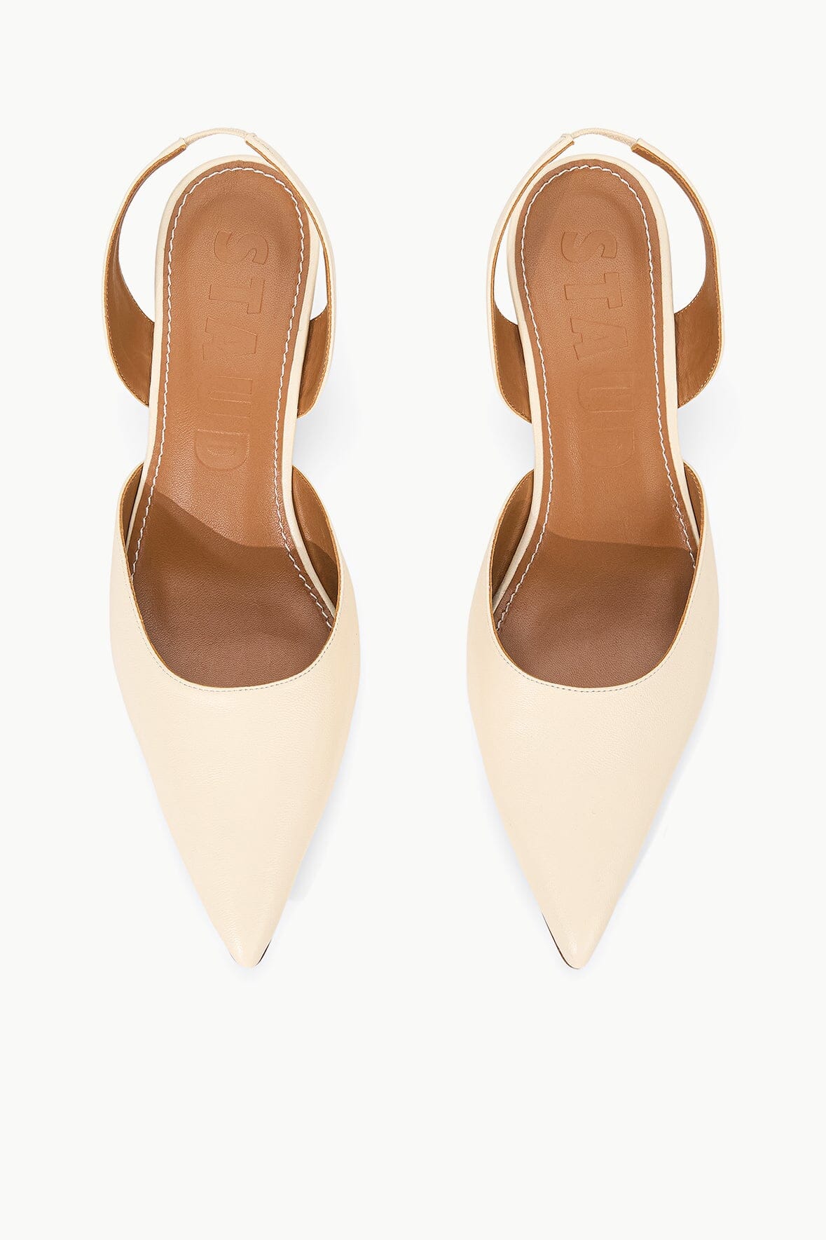 Sebastian Slingback - Cream by STAUD — view 4