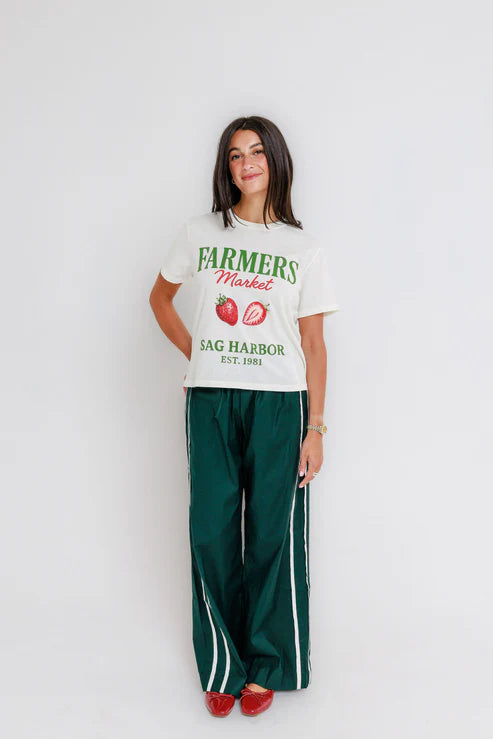 Sag Harbor Farmers Market Everyday Tee - Off White by Sunny Somewhere — alternate view