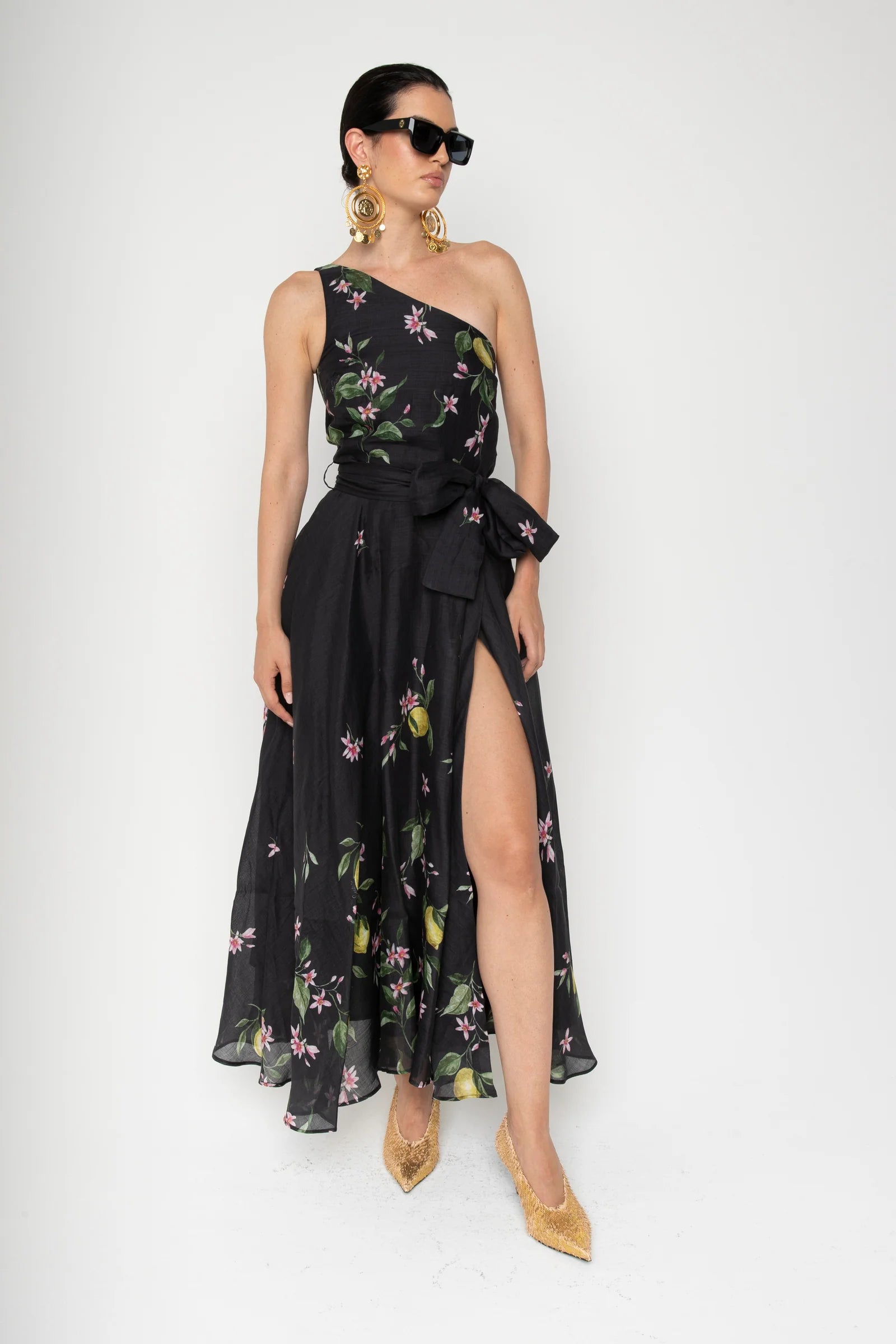 Sterlizia Dress - Black Lemons by Lavi | 25 South Boutiques