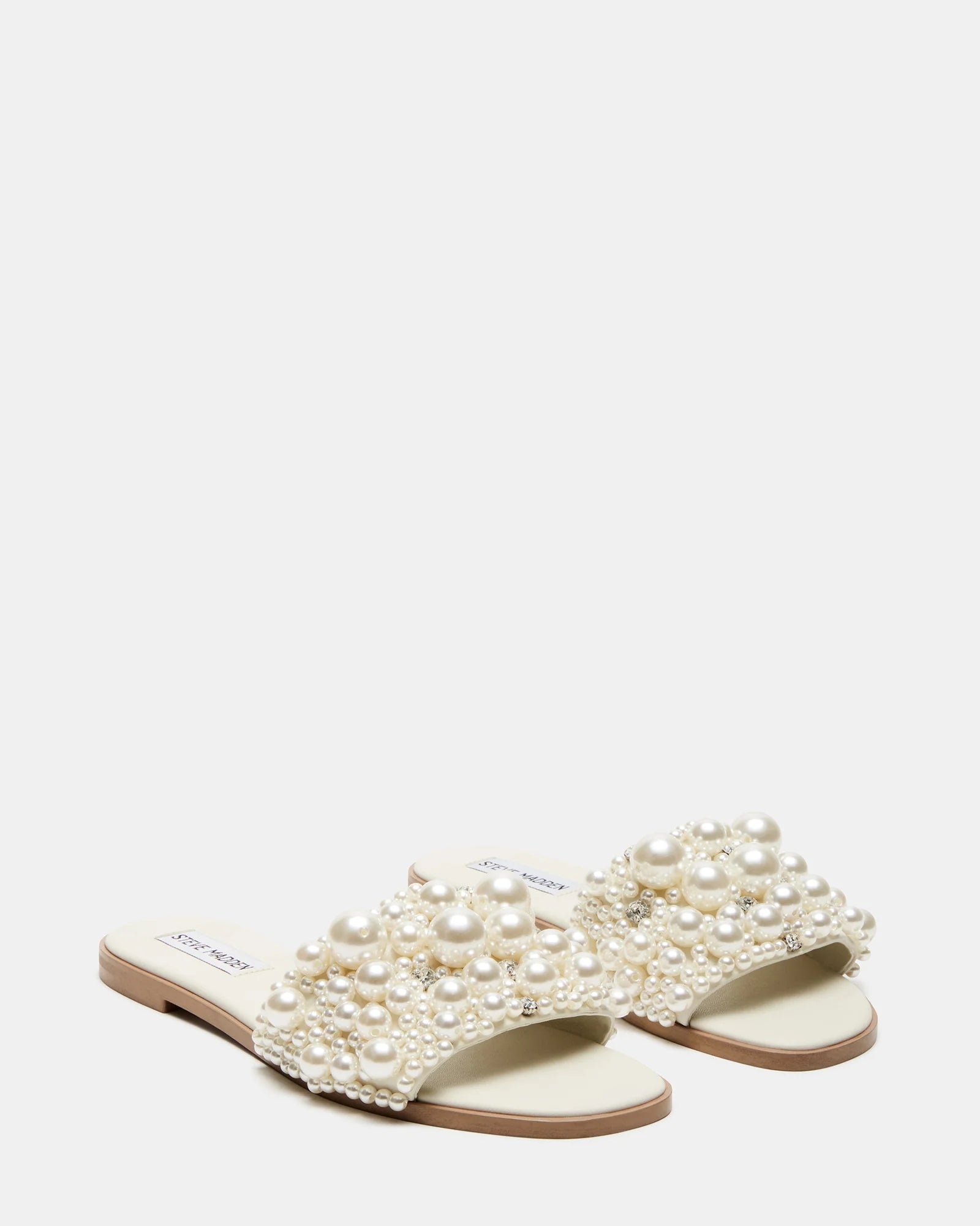 Knicky Sandal - Pearl by Steve Madden — view 3