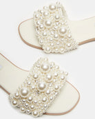 Knicky Sandal - Pearl by Steve Madden — view 4