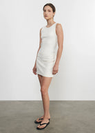 Crepe City Skirt - Cream by Enza Costa — alternate view