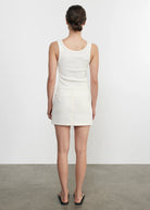 Crepe City Skirt - Cream by Enza Costa — view 3