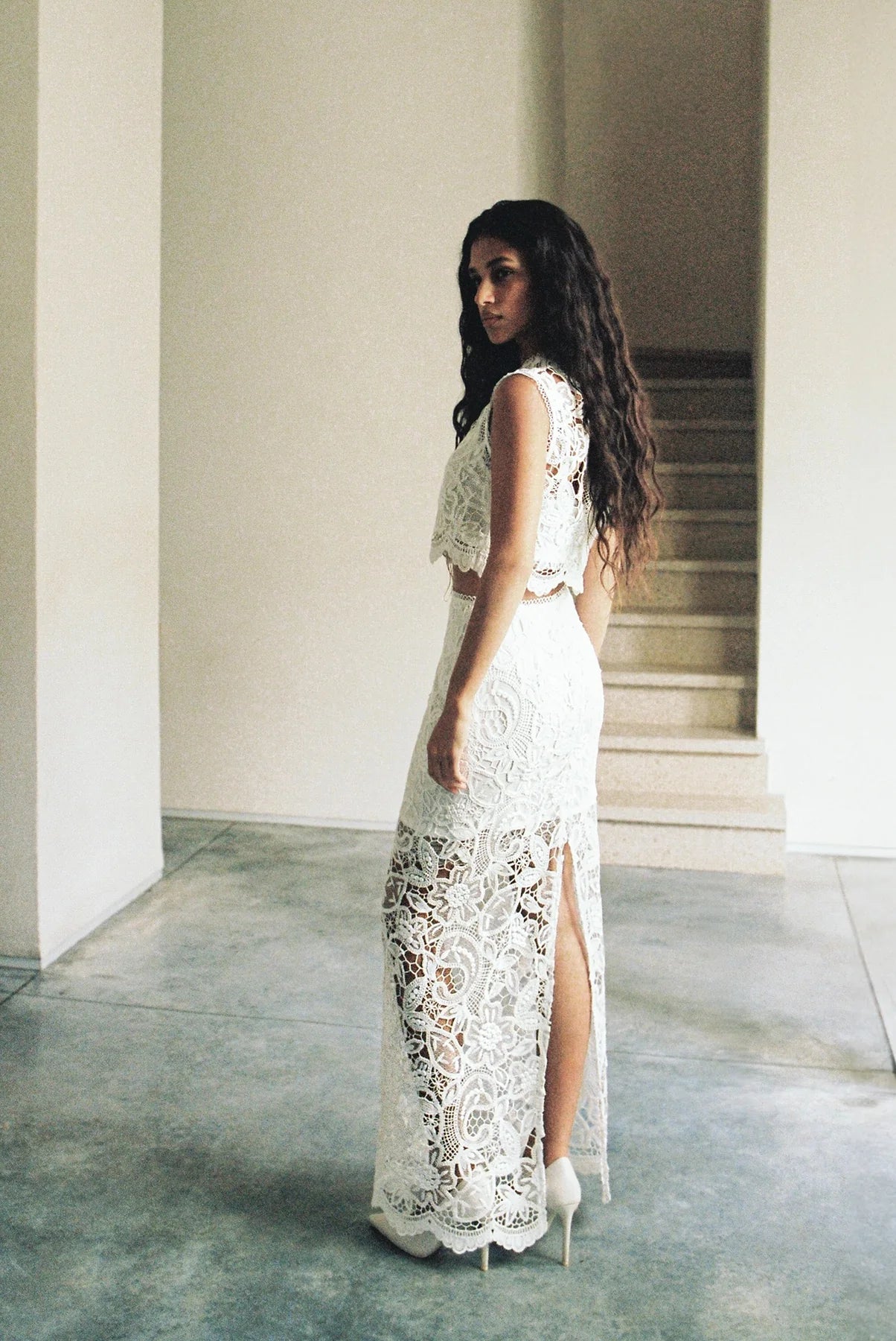 Lyon Skirt - Off White by Sabina Musayev — alternate view