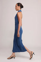Kora Dress - Navy by Sabina Musayev — view 3