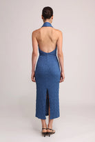 Kora Dress - Navy by Sabina Musayev — alternate view