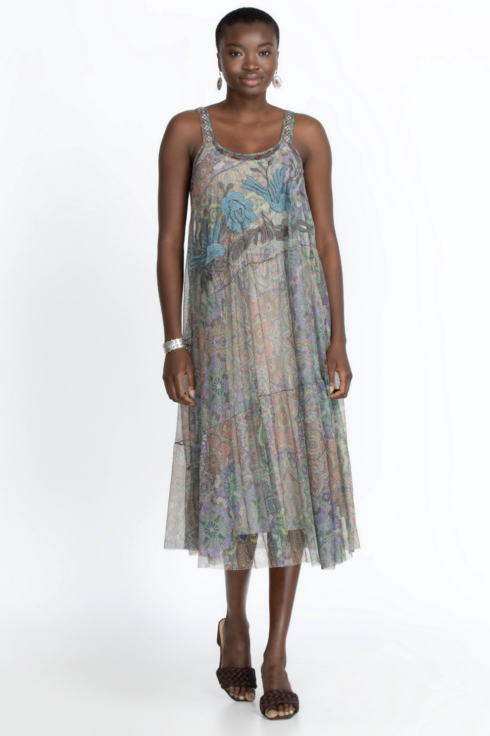 Matisse Mesh Dress - Multi by Johnny Was | 25 South Boutiques