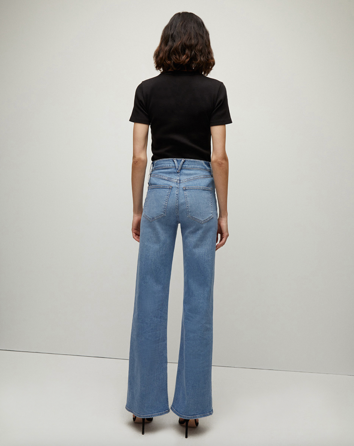Crosbie Wide Leg Pant - Amethyst by Veronica Beard — view 3