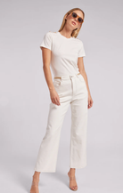 Brooklyn Denim Pants - White by Generation Love | 25 South Boutiques