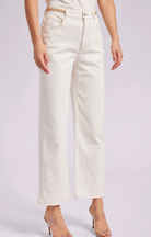 Brooklyn Denim Pants - White by Generation Love — view 4