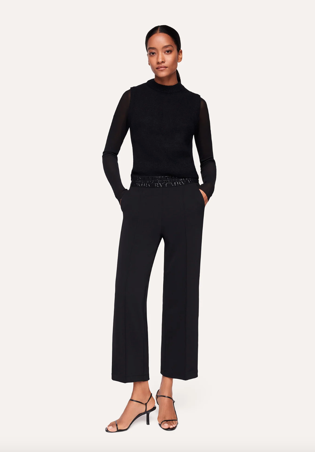 Cameron Pant - Black by Cambio — alternate view