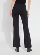 Spencer Hi Waist Trouser - Black by Lysse — view 3