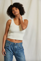 Blondie Tank - Ivory by perfectwhitetee | 25 South Boutiques