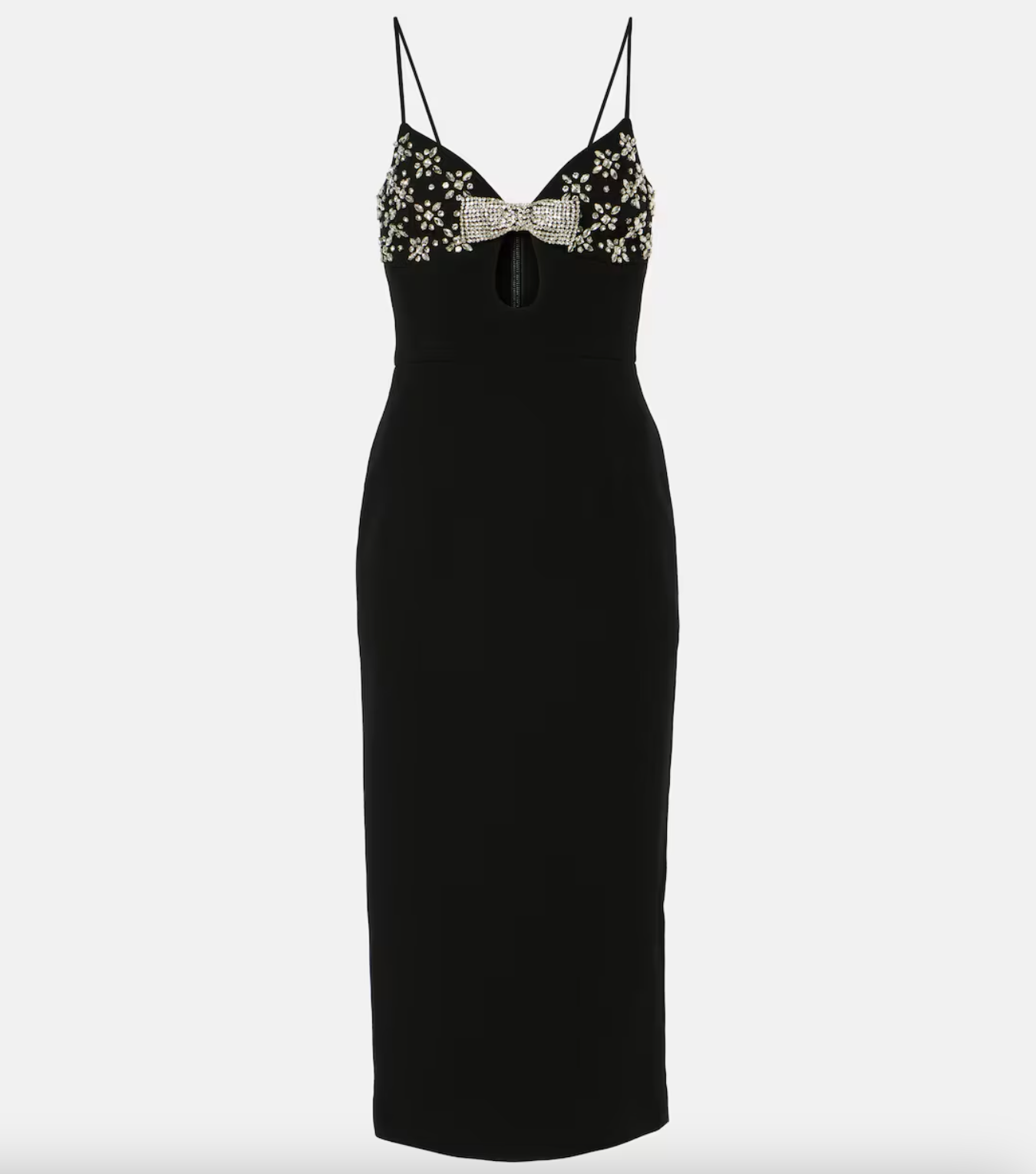 Rina Strap Midi - Black by Rebecca Vallance — view 4