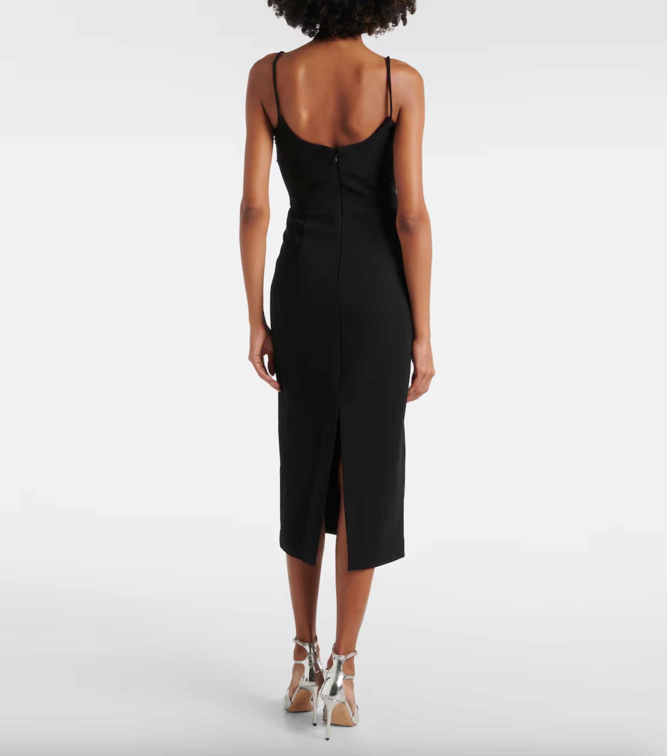 Rina Strap Midi - Black by Rebecca Vallance — view 3