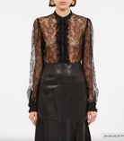 Cecile Blouse - Noir by Ulla Johnson | 25 South Boutiques