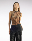 Fanny Lace Top - Black by Liviana Conti | 25 South Boutiques