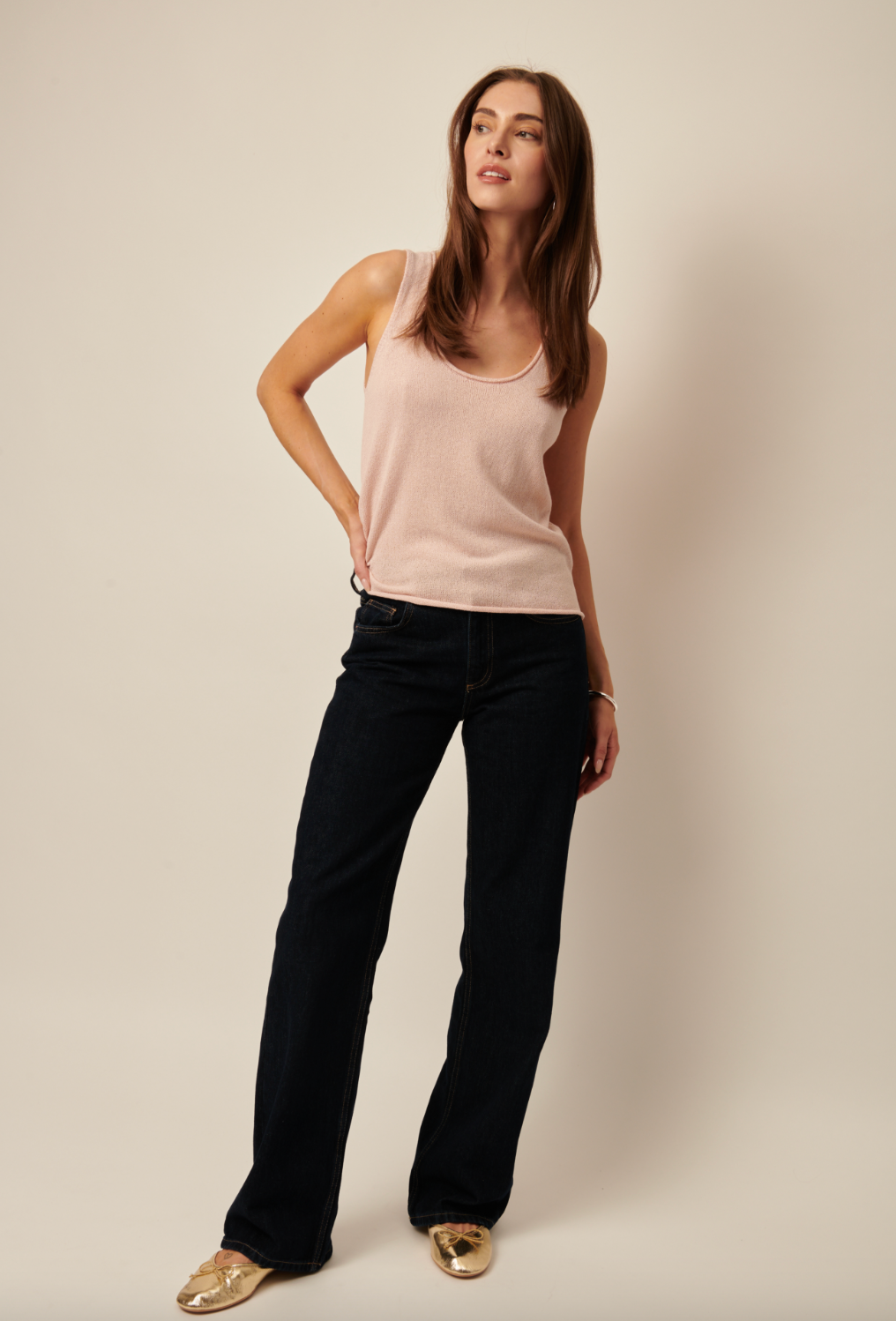 Mckena Tank - Natural by Line — alternate view