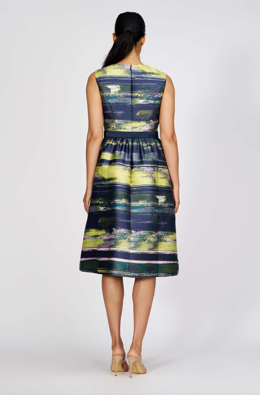 Spencer Dress -  Navy Pearl by Kay Unger — alternate view