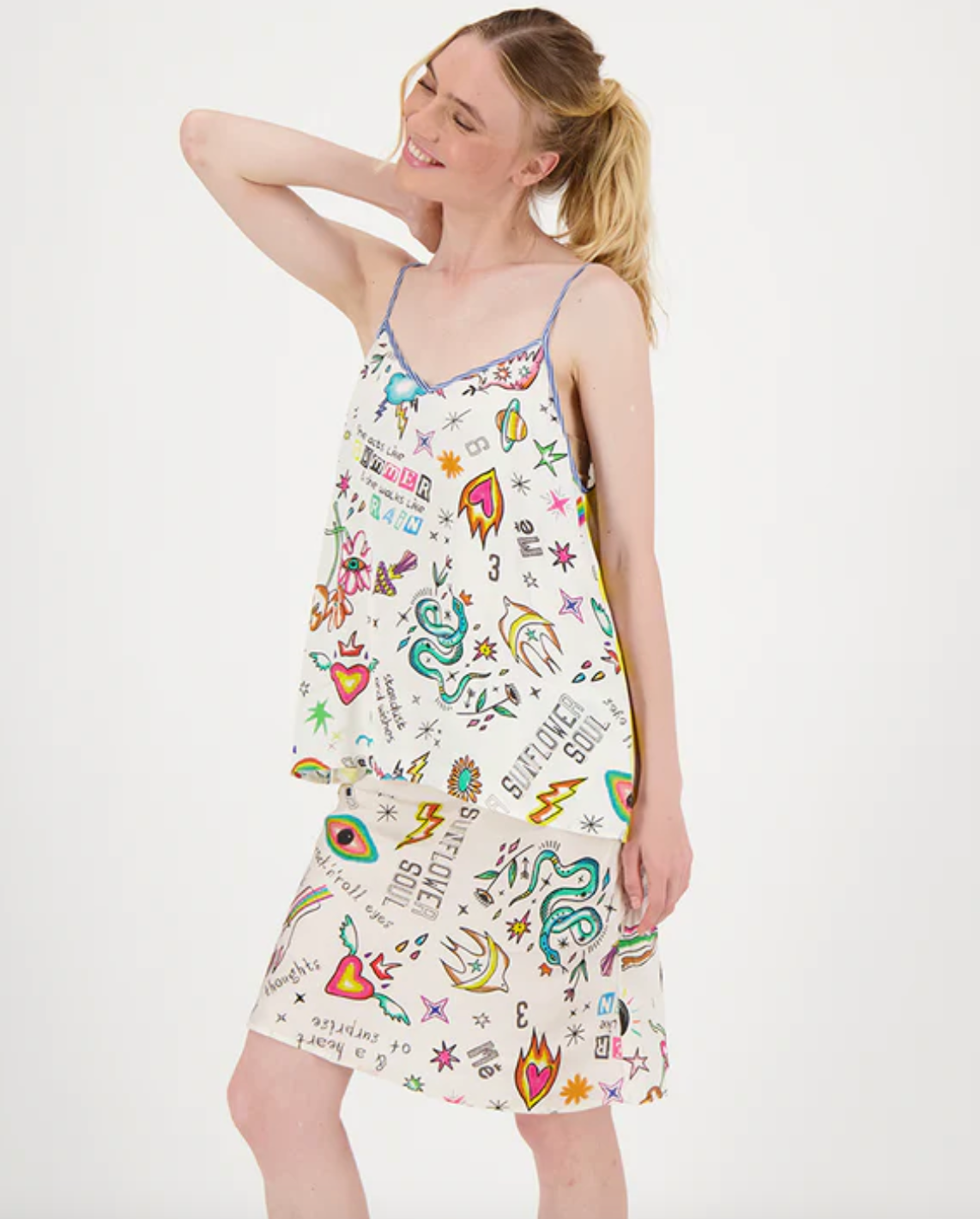 Angelique Printed Camisole - Enlightenment by Me369 | 25 South Boutiques