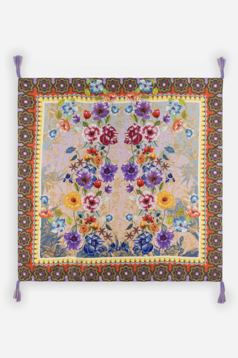 Deco Silk Scarf by Johnny Was | 25 South Boutiques