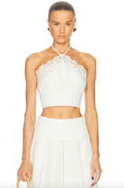 Mellie Halter Top - Ivory by Jonathan Simkhai | 25 South Boutiques