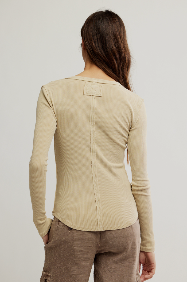 Jamie Henley Top - Semolina by Free People — alternate view