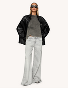 Marlen Wide Leg Jeans - Grey by Dondup | 25 South Boutiques