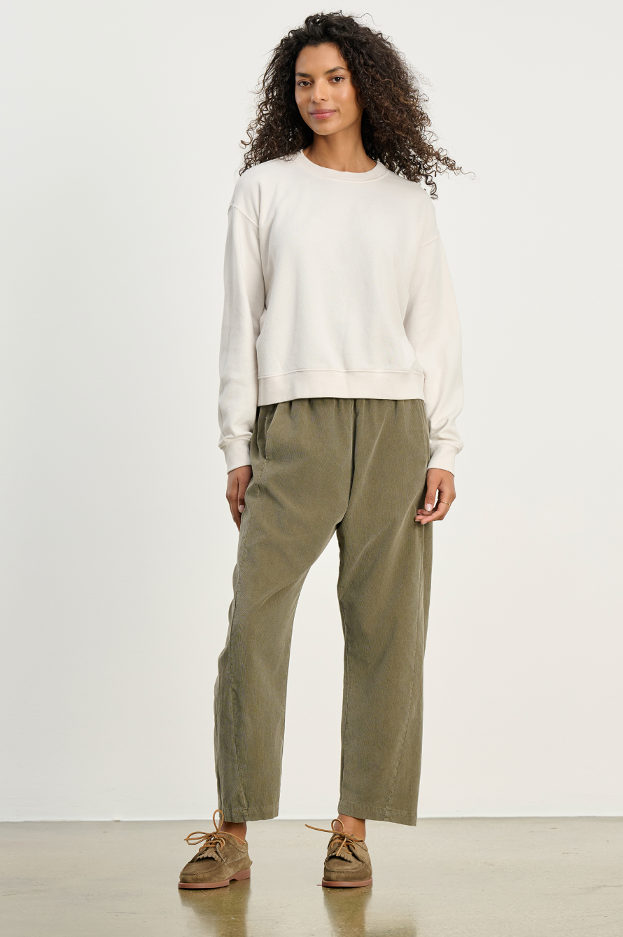 Laney Cotton Corduroy Pant - Fern by Velvet | 25 South Boutiques