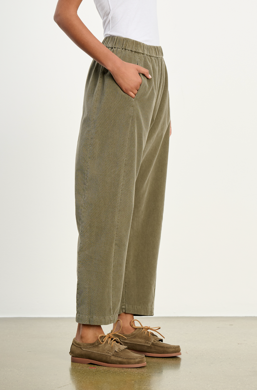 Laney Cotton Corduroy Pant - Fern by Velvet — view 4