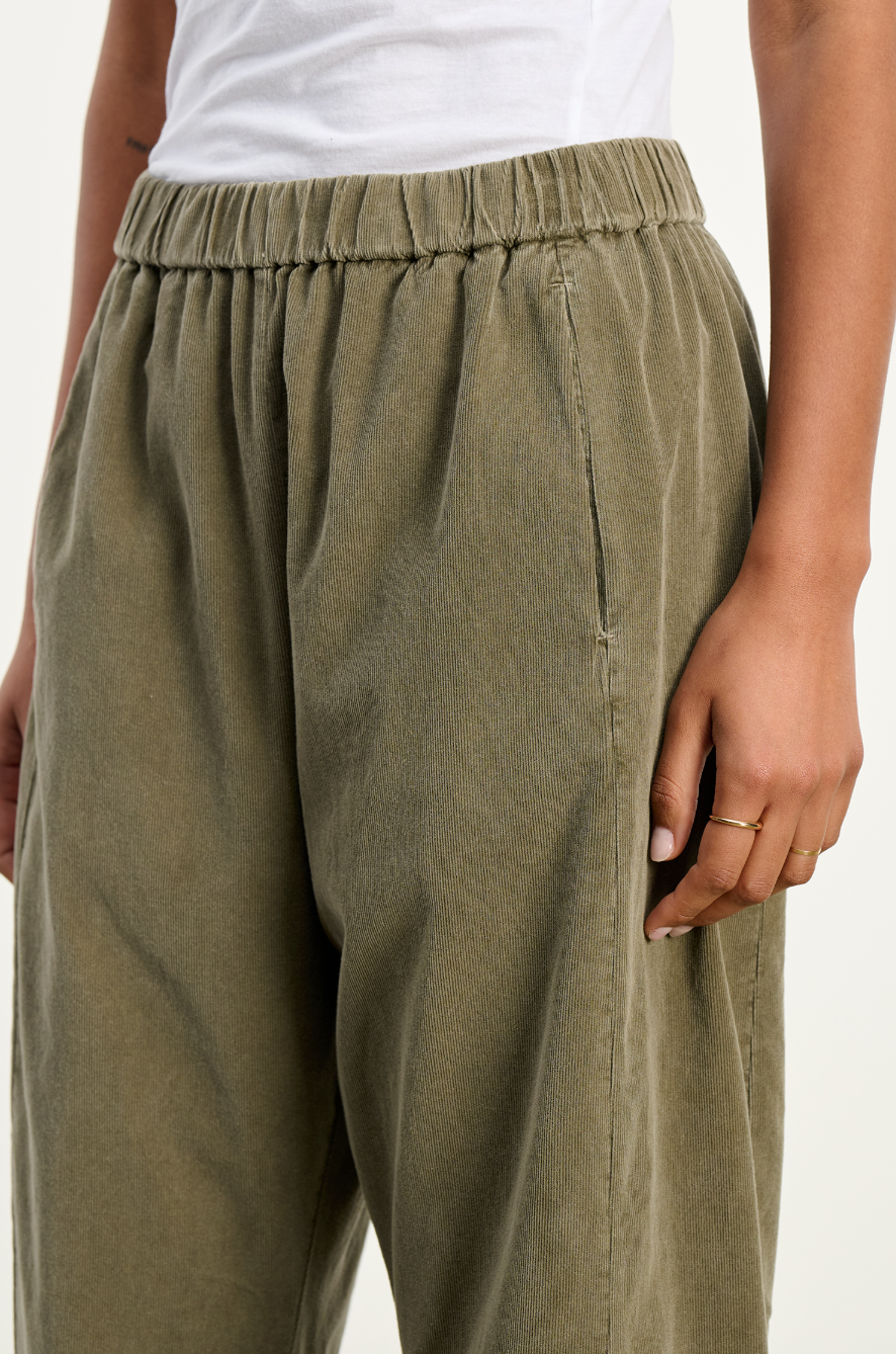 Laney Cotton Corduroy Pant - Fern by Velvet — view 3