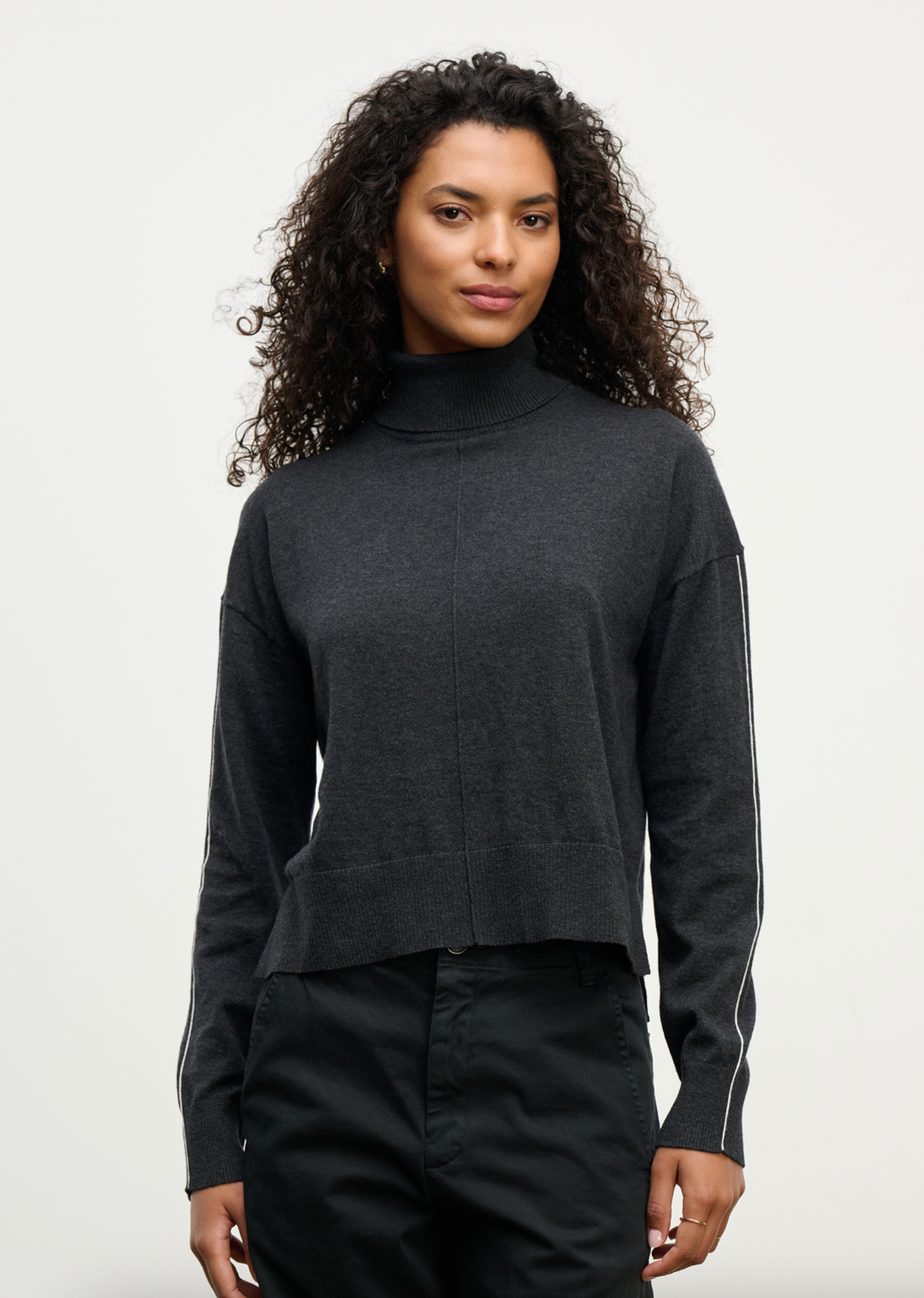 Libra Turtleneck Sweater - Cinder by Velvet | 25 South Boutiques