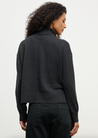 Libra Turtleneck Sweater - Cinder by Velvet — view 3